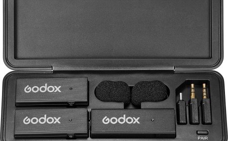 GODAOX  మినీ వైర్ లెస్ మైక్రోఫోన్స్