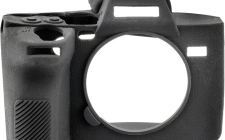 సోనీ A7 IV సీరీ కోసం రగ్గర్డ్ స్లీక్గార్డ్ సిలికాన్ కెమెరా స్కిన్  కవర్