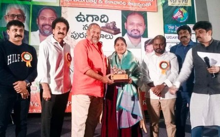 ఫోటో స్పాట్ శ్రీదేవి గారికి నంది అవార్డు