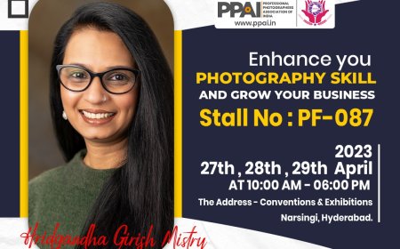 ఫోటోఫీనా ఎక్స్ పో లో హ్రిదగంధ గిరీశ్ మిస్టరీ గారి ఫోటోగ్రఫీ  క్లాసులు