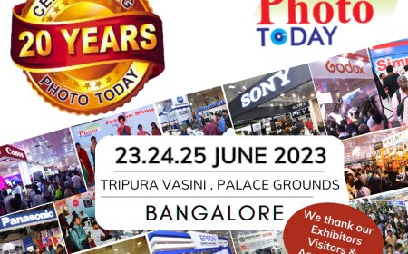 జూన్ 23,24,25 తేదీల్లో ఫోటోగ్రఫీ ,వీడియోగ్రఫీ & డిజిటల్ ఇమేజింగ్ ఇండస్ట్రీస్ ఫోటో టుడే ఎక్సిబిషన్