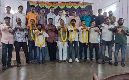 కాకినాడ లో జగన్నాధపురం ఫోటో అండ్ వీడియో గ్రాఫర్స్ నూతన కార్యవర్గ ఎన్నిక