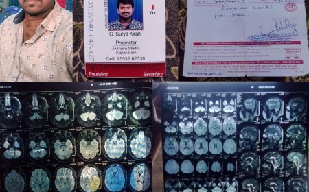 మన తోటి ఫోటోగ్రాఫర్ అయిన  జి. సూర్యకిరణ్ ను ఆదుకుందాం