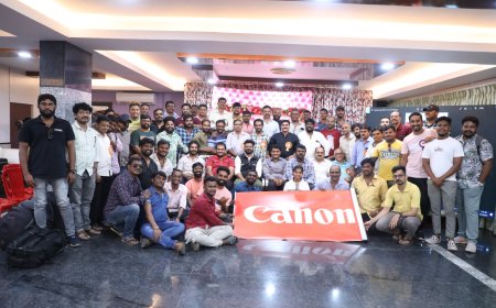 విజయవంతమైన గాజువాక ఏరియా ఫోటోగ్రాఫర్స్ వారి కెనాన్ వర్కుషాప్