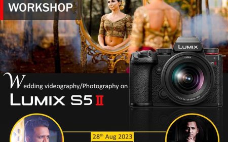 ఆగస్టు 28  నిజామాబాద్ లో పానాసోనిక్ వారి LUMIX S5 II వెడ్డింగ్ వీడియోగ్రఫీ మరియు ఫోటోగ్రఫీ వర్క్ షాప్