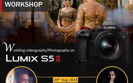 ఆగస్టు 29 న కరీంనగర్ లో పానాసోనిక్ వారి LUMIX S5 II వెడ్డింగ్ వీడియోగ్రఫీ మరియు ఫోటోగ్రఫీ వర్క్ షాప్