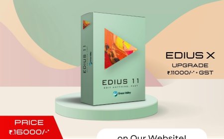 ఈరోజు ఆటహాసంగా ప్రారంభమై EDIUS 11 యొక్క  పూర్తి వివరాలు