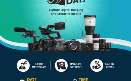 కోటి లో 16,17 తేదీల్లో Sony Days వర్క్ షాప్