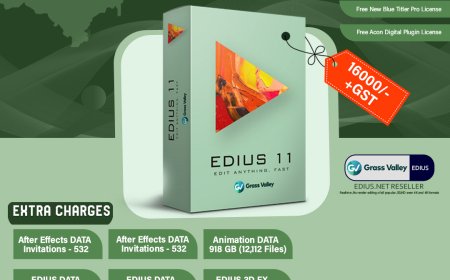ఎడిట్ పాయింట్ ఇండియా వారి Edius 11 స్పెషల్ ఆఫర్