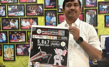 ఫొటోఫిన ఎక్స్పో పోస్టర్ విడుదల చేసిన డా ఇప్పలపల్లి రమేష్