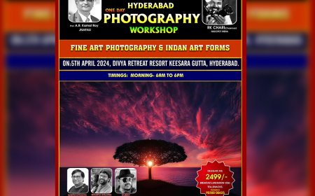 ఫైన్ ఆర్ట్స్ ఫోటోగ్రఫీ మరియు ఇండియన్ ఆర్ట్ ఫ్రొమ్స్  ఒక్కరోజులోనే నేర్చిగుకోండి