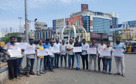 నిందుతులని వెంటనే శిక్షించాలని అని ఫోటోగ్రాఫర్స్  డిమాండ్