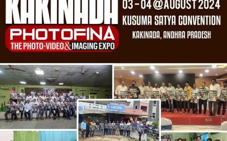 కాకినాడ జిల్లా లో మొట్ట మొదటి సారిగా ఫోటోఫినా 2024 ఎక్స్పో