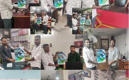 కాకినాడలో ఉన్న ప్రముఖ కలర్ ల్యాబ్ మరియు ఫోటో స్టోర్స్ అధినేతలు చేతులమీదుగా పోస్టర్స్  ఆవిష్కరణ