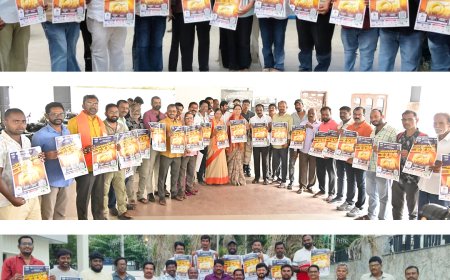 ప్రముఖుల చే పలు జిల్లాల్లో  ఫోటో ట్రేడ్ ఎక్స్పో పోస్టర్ ఆవిష్కరణ